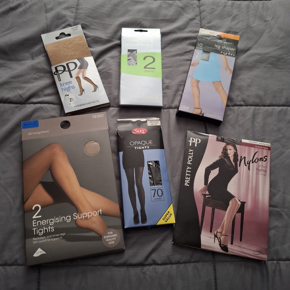 Pretty Polly Black Tights